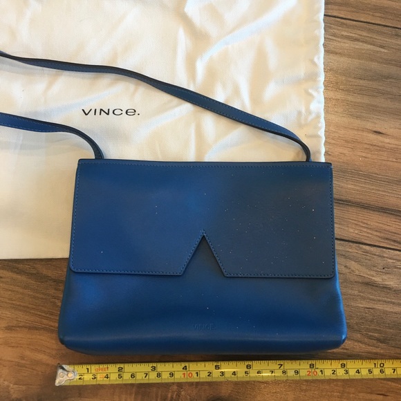 Vince Handbags - Vince blue leather purse.